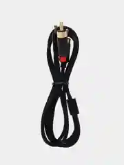 Черный адаптер переходник от Lightning к 2 RCA