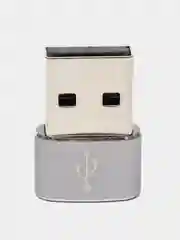 Серый переходник Type-C на USB 3.0, адаптер для смартфона, планшета, для мобильных устройств