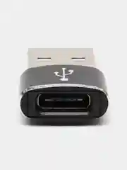 Черный переходник Type-C на USB 3.0, адаптер для смартфона, планшета, для мобильных устройств
