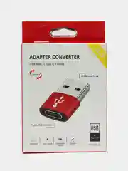 Черный переходник Type-C на USB 3.0, адаптер для смартфона, планшета, для мобильных устройств