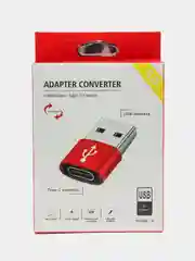 Голубой переходник Type-C на USB 3.0, адаптер для смартфона, планшета, для мобильных устройств