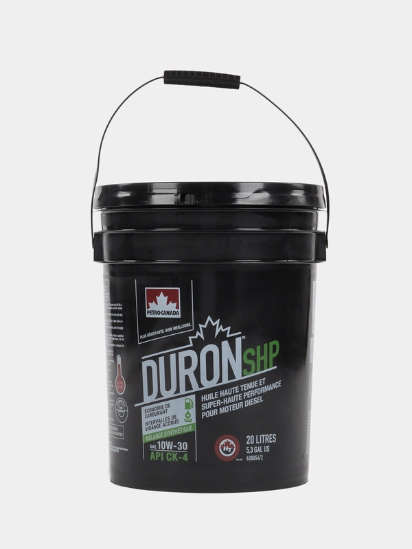 Масло моторное PETRO-CANADA DURON SHP 10W-30 20L, полусинтетика, CK-4,SN,E9, дизель,бензин
