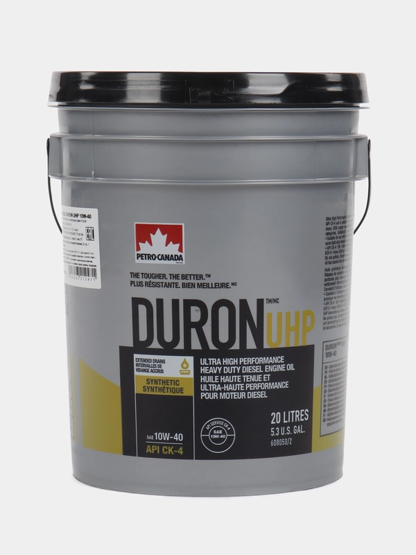 Масло моторное PETRO-CANADA DURON UHP 10W-40 20L, синтетика, CK-4, SN, E9, дизель, бензин