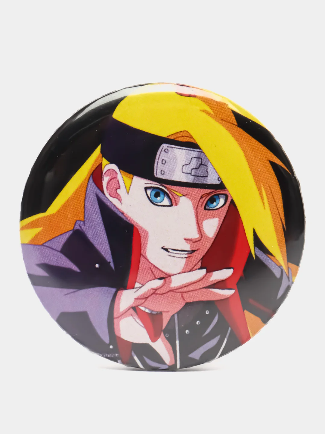 Фуксия значки по аниме "Наруто" (Naruto)