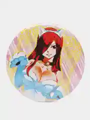 Алый значки по мотивам аниме Хвост Феи (Fairy Tail)