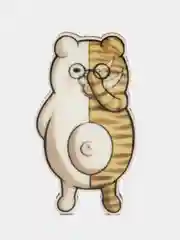 Светло-оранжевый значок деревянный по аниме "Данганронпа / Danganronpa"
