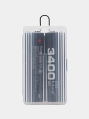 Аккумуляторы Soshine Li-ion 18650, 3400 mAh, 2 штуки
