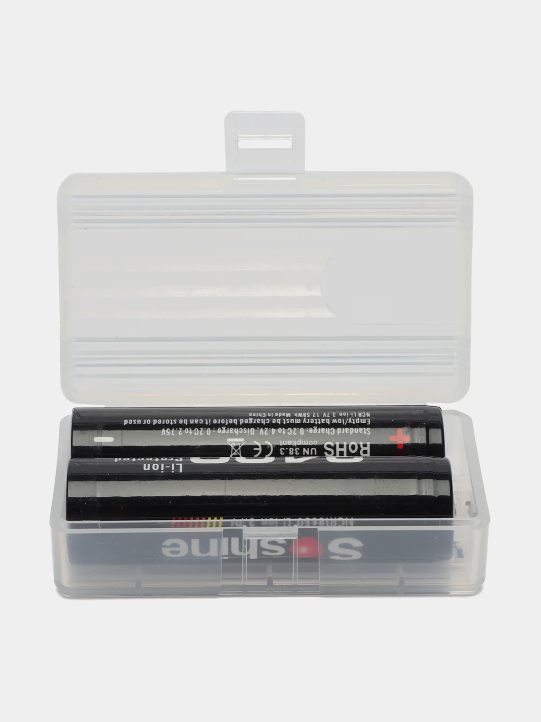 Аккумуляторы Soshine Li-ion 18650, 3400 mAh, 2 штуки