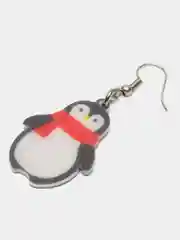 Черный серьги