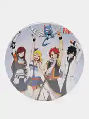 Бордовый значки по мотивам аниме Хвост Феи (Fairy Tail)