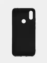 Черный чехол силиконовый для Xiaomi Redmi 7 накладка бампер прозрачный / черный