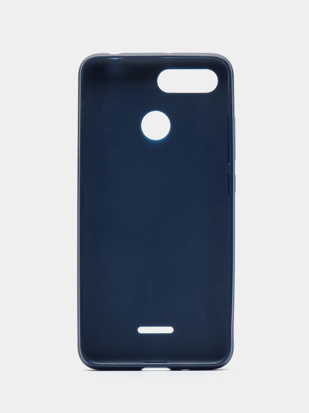 Синий силиконовый чехол для Xiaomi Redmi 6 бампер Cherry Case для смартфона
