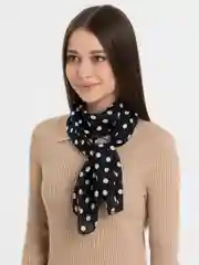 Черный платок женский