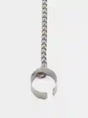 Серебряный серьга из стали, для украшения уха, с обманкой