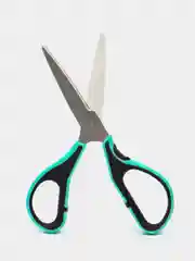 Ножницы Berlingo "Easycut 350", 18см, бирюзовые, эргономичные ручки, мягкие вставки