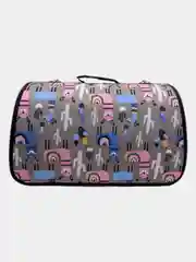 Серый меланж сумка-переноска для кошек и собак, переноска для животных, складная