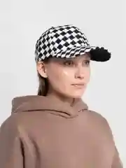 Белый кепка в клетку, унисекс, женская, бейсболка
