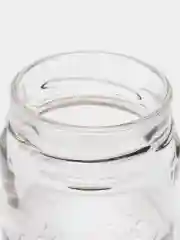 Серебряный банка с крышкой, стеклянная, для свечей, специй, сыпучих продуктов, 100 мл