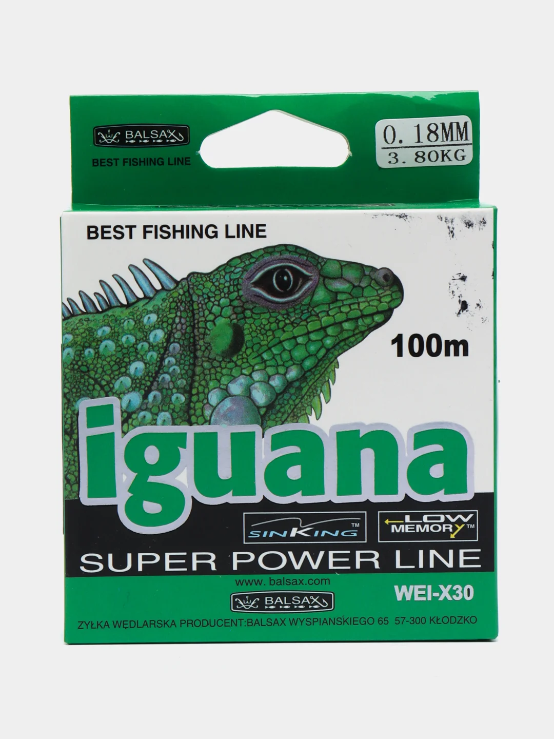 Леска прозрачная Iguana 100 м