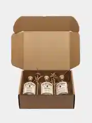 Подарочный набор для приготовления настоек, подарок мужчине, 3 бутылки