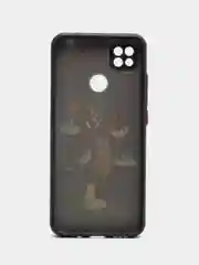 Синий чехол с ярким рисунком/принтом на Xiaomi Redmi 10A (Сяоми Редми 10А)