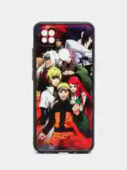 Оранжевый чехол с ярким рисунком/принтом на Xiaomi Redmi 10A (Сяоми Редми 10А)