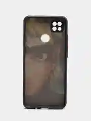 Светло-жёлтый чехол с ярким рисунком/принтом на Xiaomi Redmi 10A (Сяоми Редми 10А)