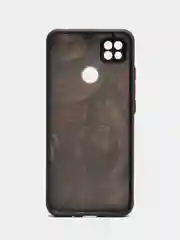 Бордовый чехол с ярким рисунком/принтом на Xiaomi Redmi 10A (Сяоми Редми 10А)