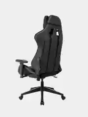Черный кресло компьютерное игровое "Бюрократ" Zombie Viking 4 Aero