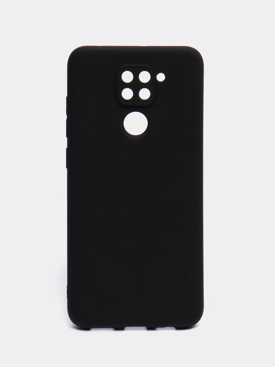 Угольный чехол для Xiaomi Redmi Note 9, Сяоми Редми Нот 9 силиконовый, цветной матовый