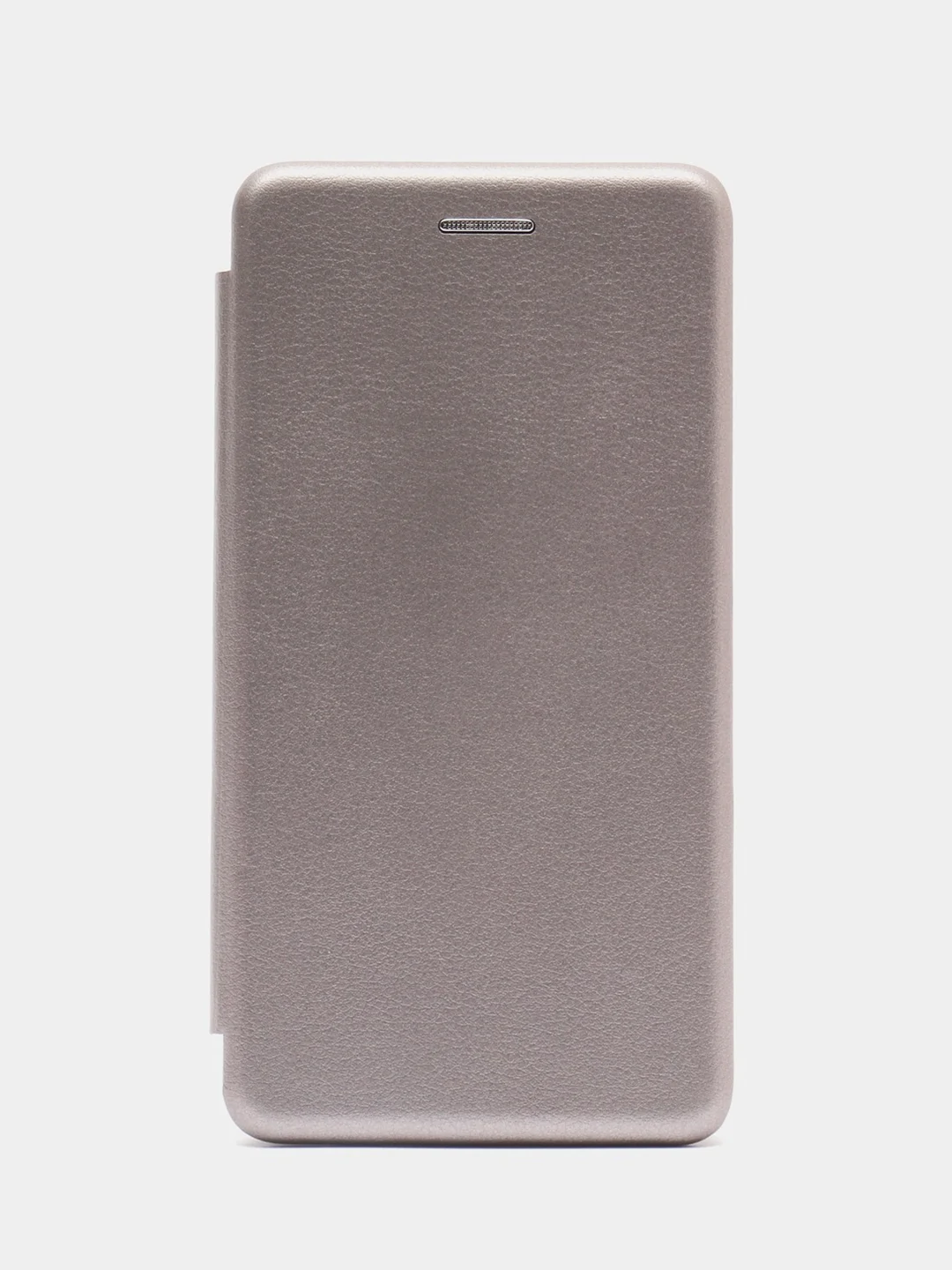 Серебряный чехол книжка Xiaomi Redmi 4X