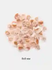 Медный объемные фигурки для маникюра / Стразы для 3D дизайна ногтей
