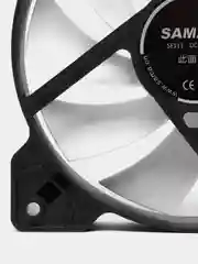 Вентиляторы охлаждения Sama 120x120x25, 1200rpm, molex 4pin, белый