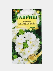 Вербена "Кварц вайт", семена, цветы