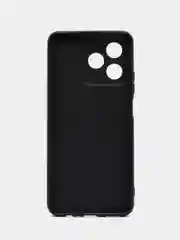 Серый металлик чехол для Realme C53 / C51 / Note 50 (Реалми С53/С51/Ноут 50), с принтом