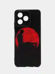 Сиреневый чехол для Realme C53 / C51 / Note 50 (Реалми С53/С51/Ноут 50), с принтом
