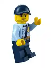 Конструктор LEGO City, 60312, "Полицейская машина"