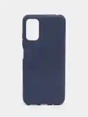 Темно-синий чехол Xiaomi Redmi Note 10 5G, Сяоми Редми Нот 10 5G силиконовый цветной матовый