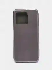 Серый чехол книжка Xiaomi Redmi 10C