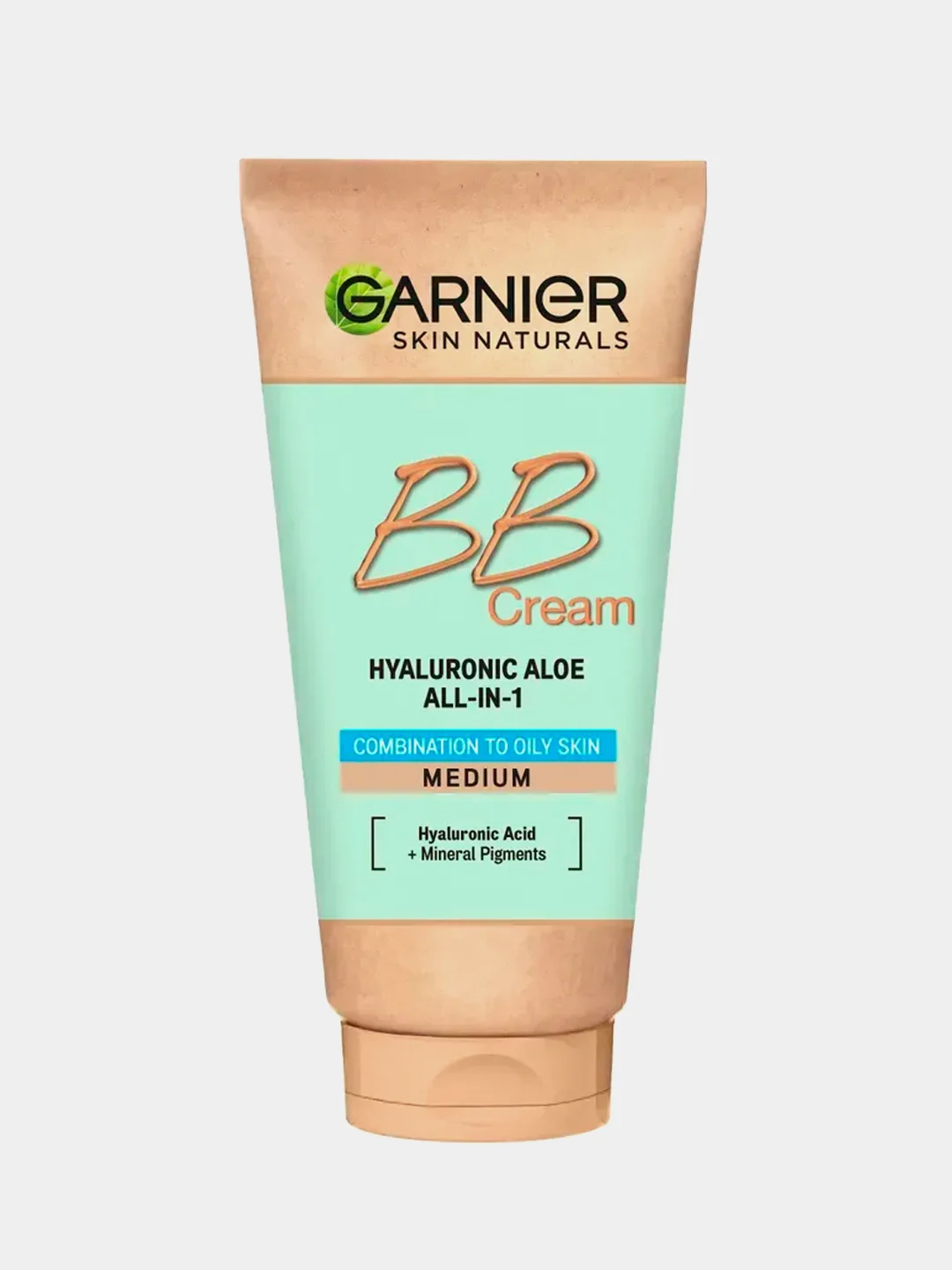 Garnier BB Крем "Гиалуроновый Алоэ-уход 5-в-1", натурально-бежевый,SPF 25, 50 мл