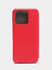 Красный чехол-книжка для Redmi 10C / 10С NFC / Poco C40