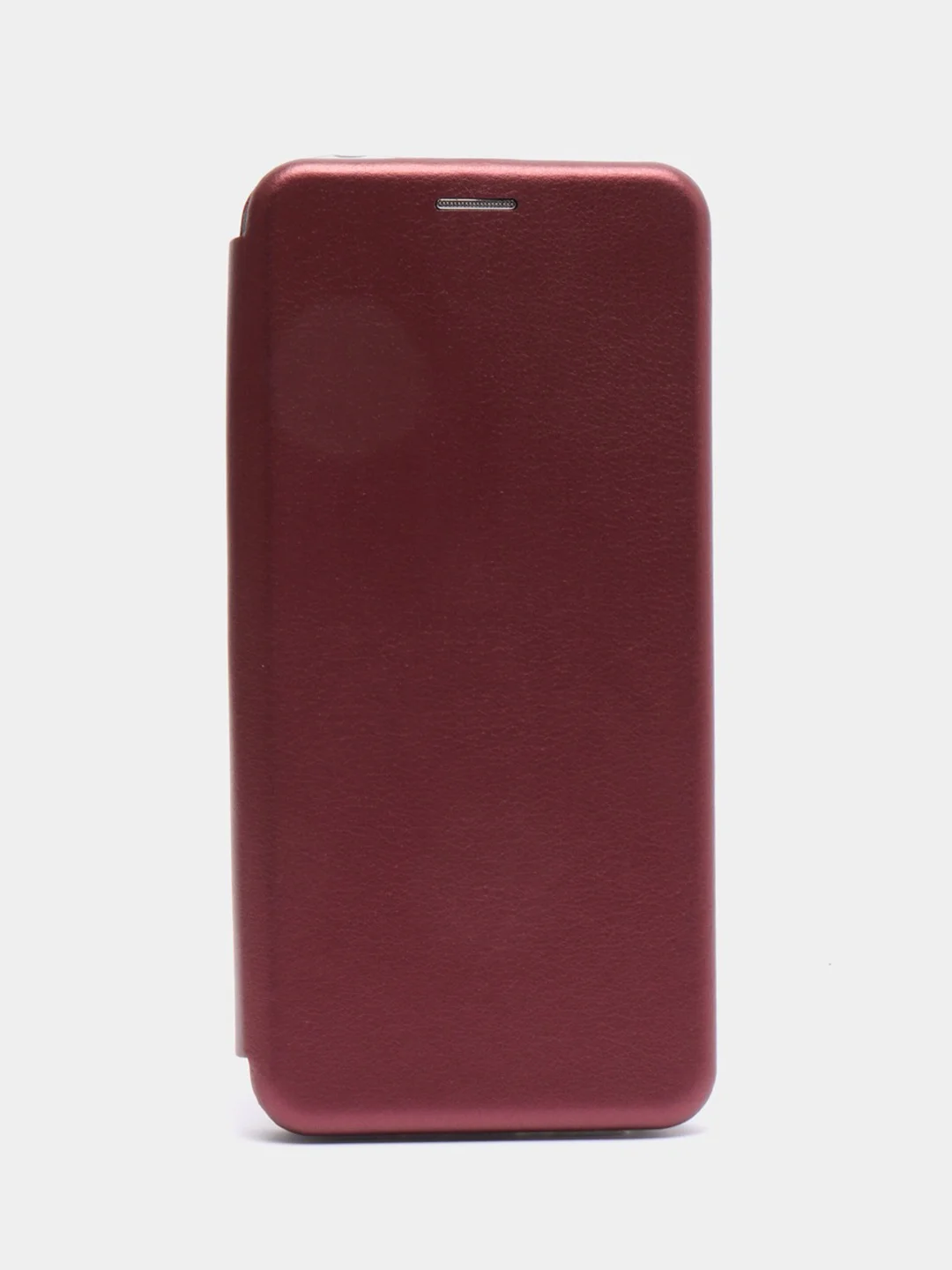 Багровый чехол-книжка для Redmi 10C / 10С NFC / Poco C40