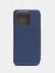 Синий чехол-книжка для Redmi 10C / 10С NFC / Poco C40