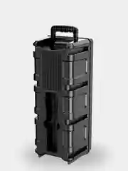 Колонка беспроводная Bluetooth GFPoWeR MK1, караоке, USB/SD/AUX/FM, 20 Вт, микрофон, пульт