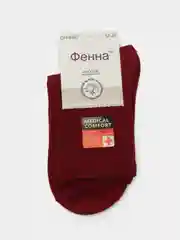Бордовый носки женские медицинские