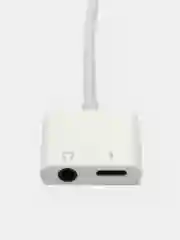 Аудио конвертер BOROFONE BV12, переходник для iPhone Lightning на Jack 3.5 мм