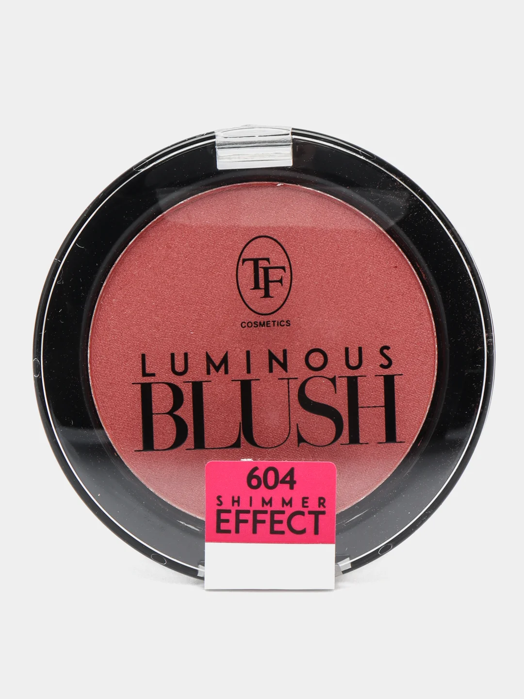 Пудровые румяна с шиммер эффектом Triumph Luminous Blush, тон 604 пепельный розовый