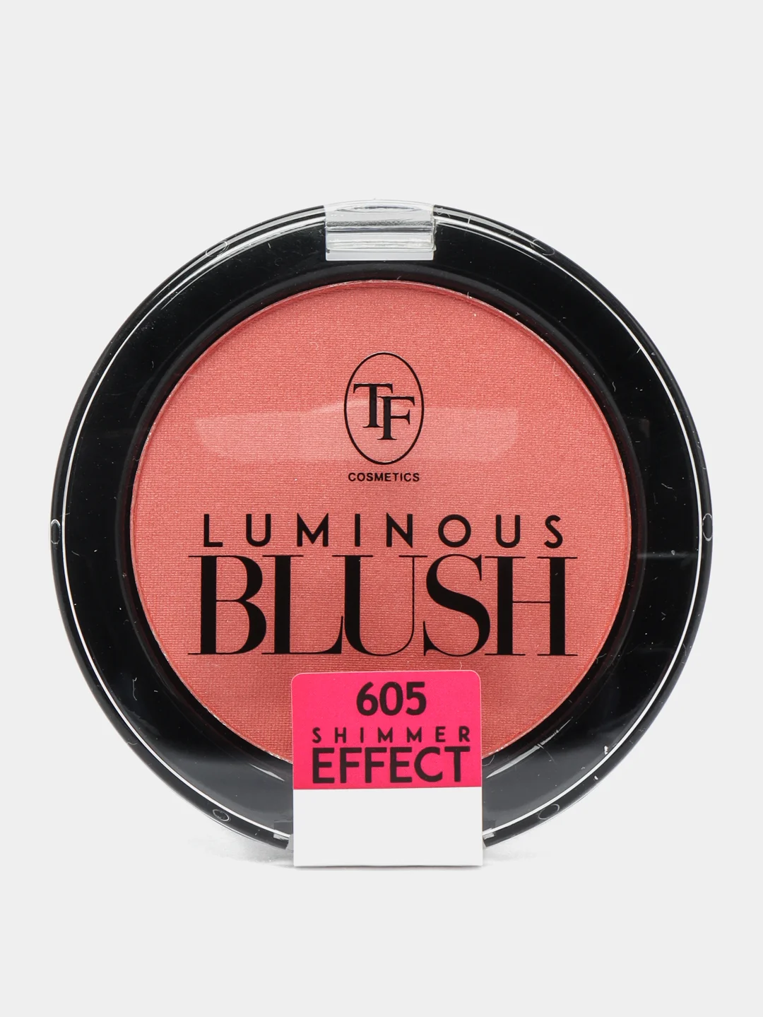 Пудровые румяна с шиммер эффектом Triumph Luminous Blush, тон 605 розовый янтарь