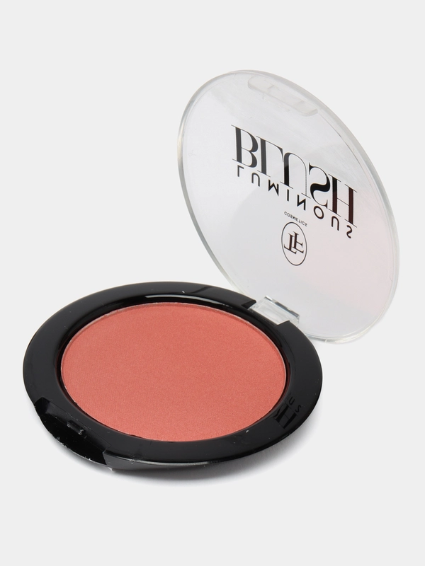 Пудровые румяна с шиммер эффектом Triumph Luminous Blush, тон 605 розовый янтарь
