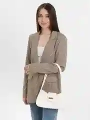 Бежевый сумка женская через плечо